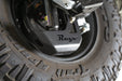 Rago Fabrication 2024-2026 Toyota Tacoma Rear Shock Guards – installed on vehicle, image 2 of 11