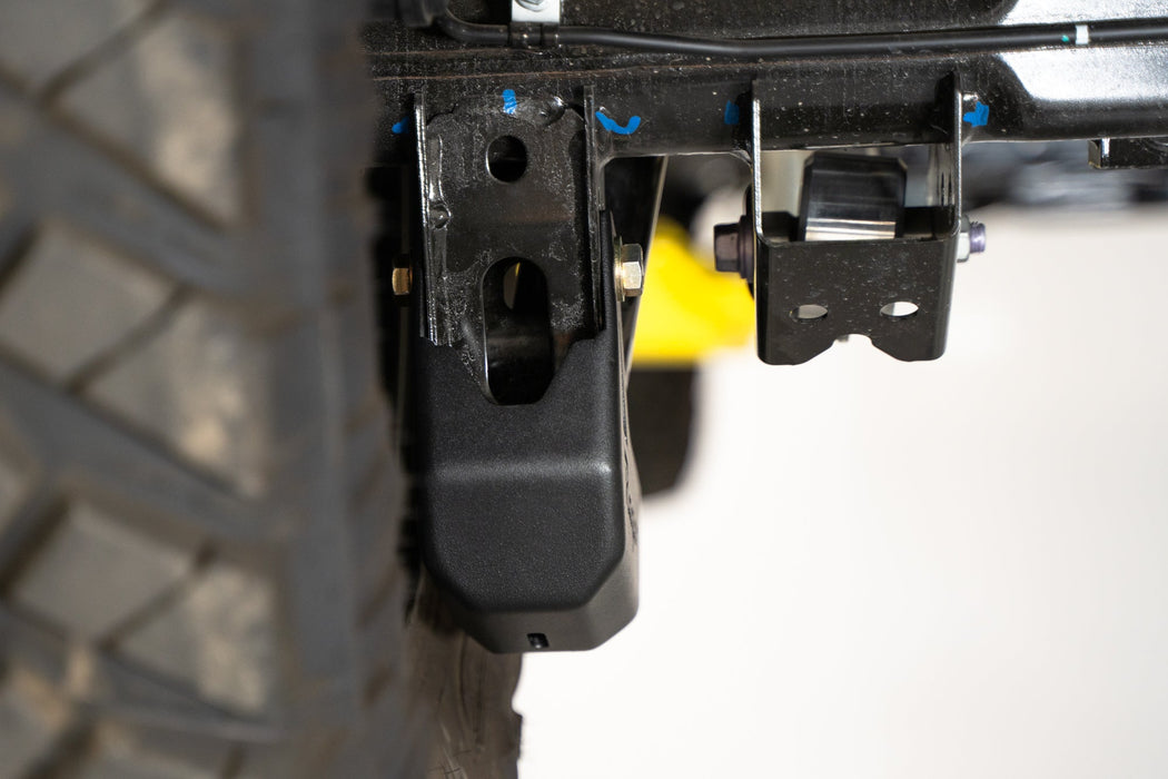 Rago Fabrication 2024-2026 Toyota Tacoma Rear Shock Guards – installed on vehicle, image 10 of 11