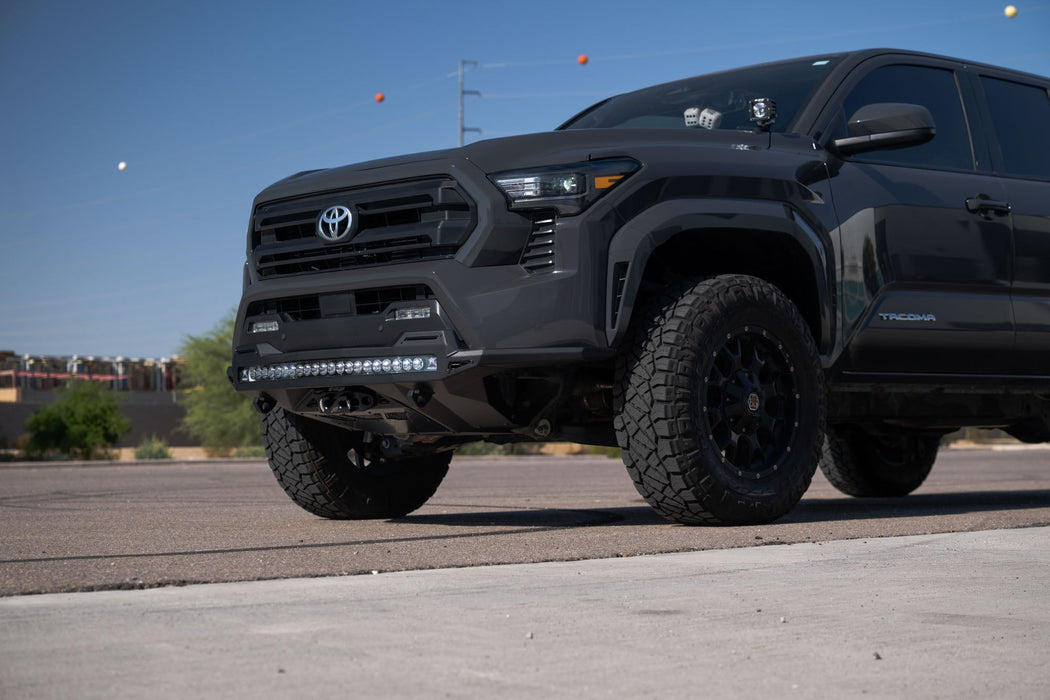 Addictive Desert Designs 2024-2026 Toyota Tacoma Stealth Fighter Winch Front Bumper – on the trail, image 16 of 16