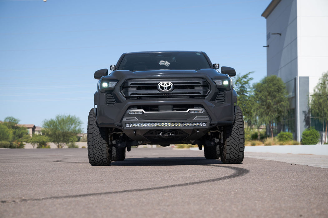Addictive Desert Designs 2024-2026 Toyota Tacoma Stealth Fighter Winch Front Bumper – on the trail, image 12 of 16