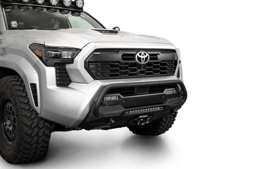 Addictive Desert Designs 2024-2026 Toyota Tacoma Stealth Center Mount Winch Front Bumper with Top Hoop – image 1 of 16