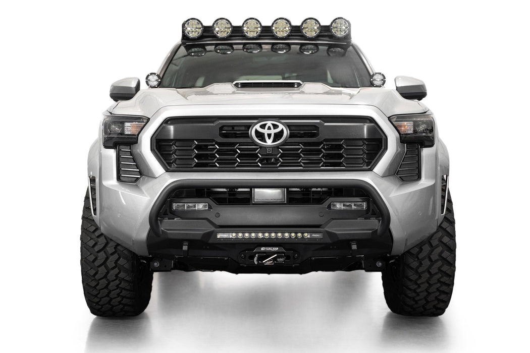Addictive Desert Designs 2024-2026 Toyota Tacoma Stealth Center Mount Winch Front Bumper with Top Hoop – image 2 of 16
