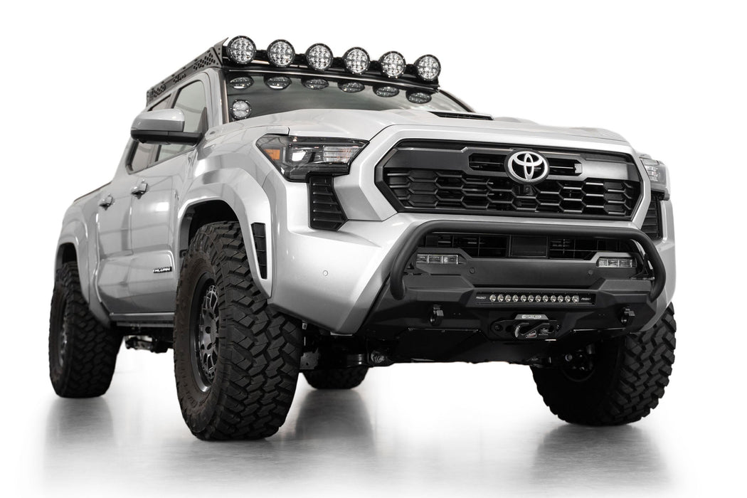 Addictive Desert Designs 2024-2026 Toyota Tacoma Stealth Center Mount Winch Front Bumper with Top Hoop – image 5 of 16