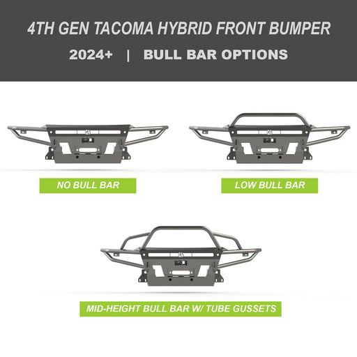 C4 Fabrication 2024-2026 Toyota Tacoma Hybrid Front Bumper – image 2 of 9