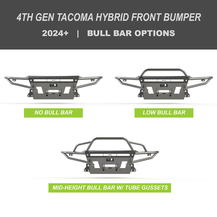 C4 Fabrication 2024-2026 Toyota Tacoma Hybrid Front Bumper – image 2 of 9