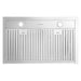 Rangaire 30" Wall-Mounted Range Hood 580 CFM Convertible Stainless Steel RHWMP30S Ventilation - Features