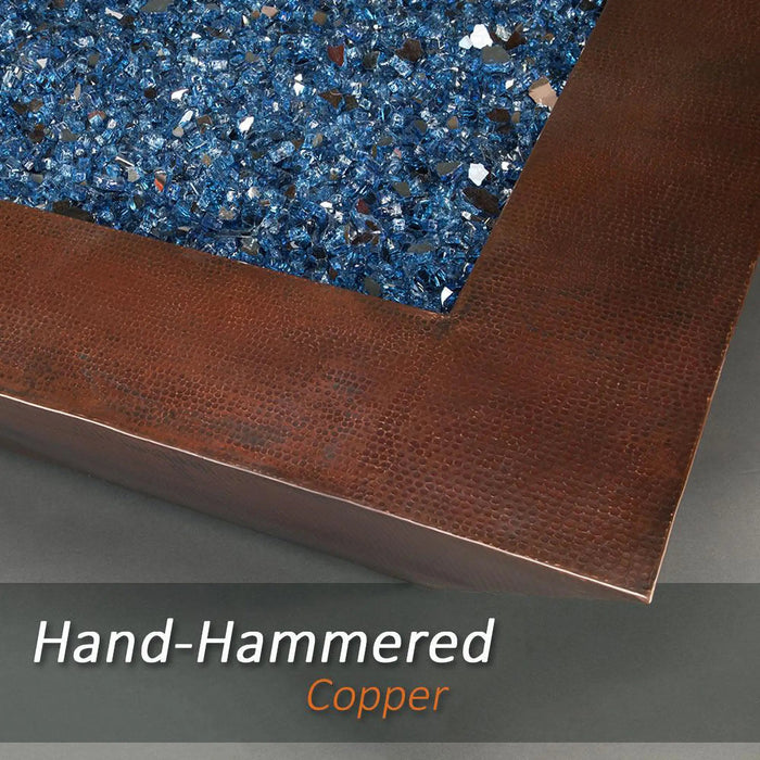 50" Plaza Moreno Copper Fire Pit Starfire Designs