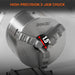 1.5‘’ Spindle Bore Metal Lathe Machine 8'' x 16'' High Precision Brushless Motor Mini 1.5HP Benchtop 0-2500 RPM Variable Speed Metal Working Machine 1.5‘’ Spindle Bore Small Lathe without Stand 0831V