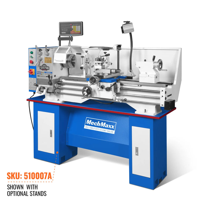 Full Norton Gear Box 13" x 37" Industrial Heavy Duty Bench Metal Lathe  1.5HP/1100W Metal Working Lathe High Precision 64-1500 RPM Variable Speed 1337GN