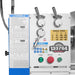 13" x 37" Industrial Heavy Duty Bench Metal Lathe 1.5HP/1100W Metal Working Lathe High Precision 64-1500 RPM Variable Speed with Four-axis sliding system 1337G4