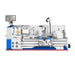 13" x 37" Industrial Heavy Duty Bench Metal Lathe 1.5HP/1100W Metal Working Lathe High Precision 64-1500 RPM Variable Speed with Four-axis sliding system 1337G4