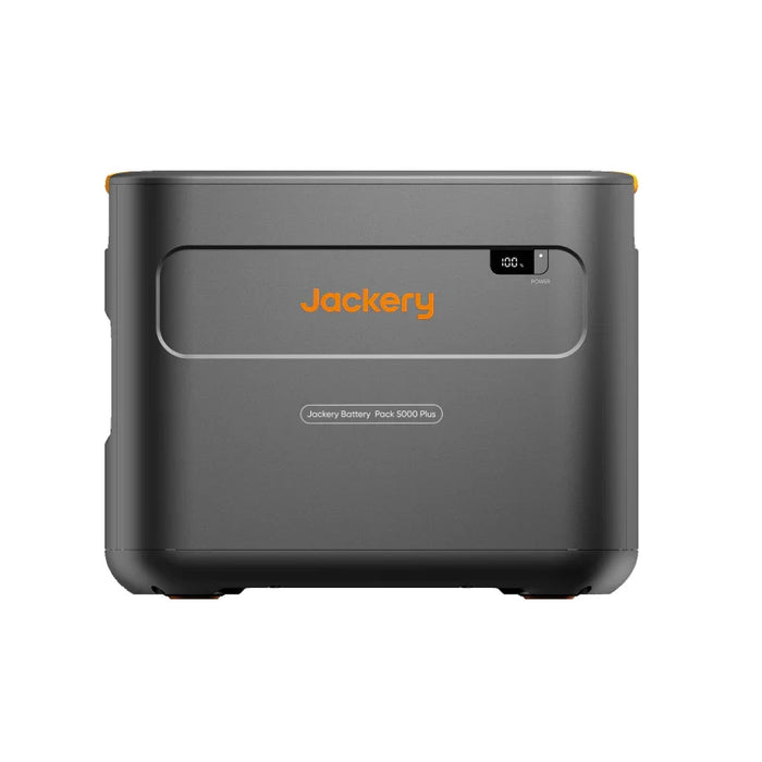 Jackery Whole-Home Backup Kit 5000 Plus – Battery Pack 5000 Plus expansion battery front view