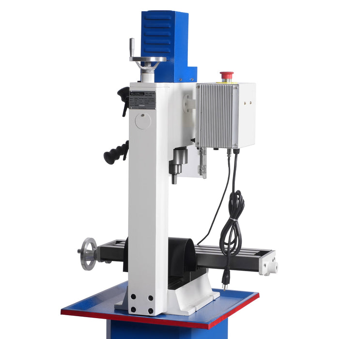 6"x20'' Benchtop Mill Drill Machine, Variable Speed, R8 Spindle, 1 HP, — view 17