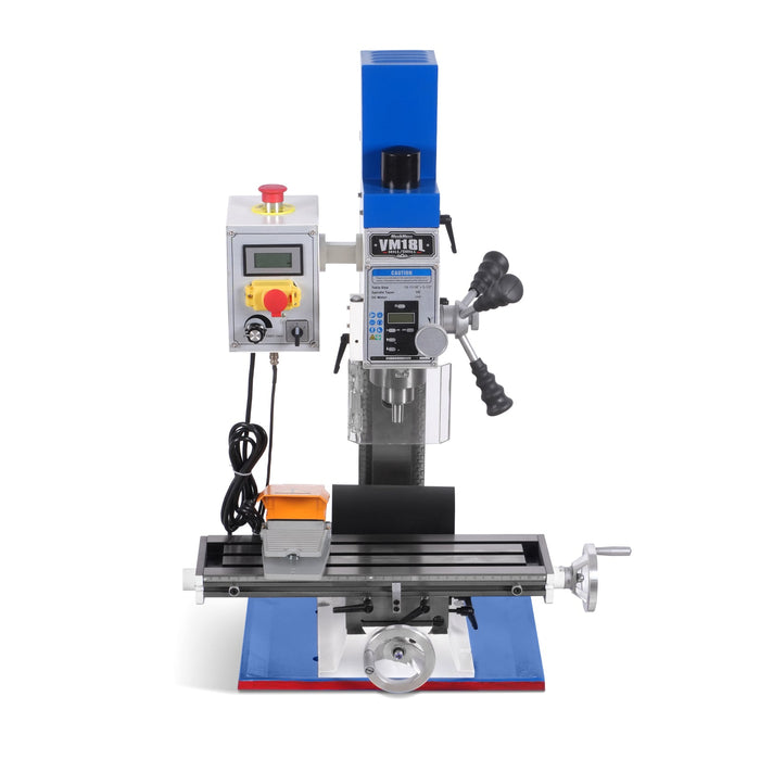 6"x20'' Benchtop Mill Drill Machine, Variable Speed, R8 Spindle, 1 HP,