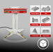 24'' Industrial Magnetic Pan and BOX Heavy Duty Sheet Metal Brake 20 Gauge Capacity Shear Press Brake,  MSMB650E-R