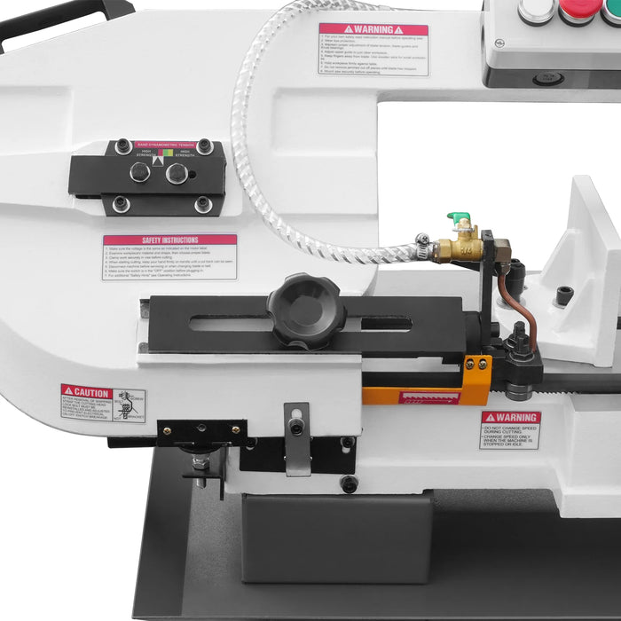 7" x 12" Metal Band Saw, 1.5 HP 115V/230V Dual Voltage 4-Speed Horizon — view 20