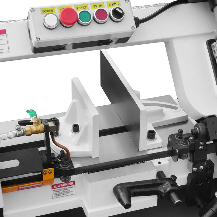 7" x 12" Metal Band Saw, 1.5 HP 115V/230V Dual Voltage 4-Speed Horizon — view 19