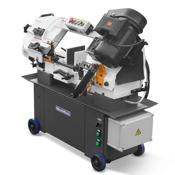 7" x 12" Metal Band Saw, 1.5 HP 115V/230V Dual Voltage 4-Speed Horizon — angle view