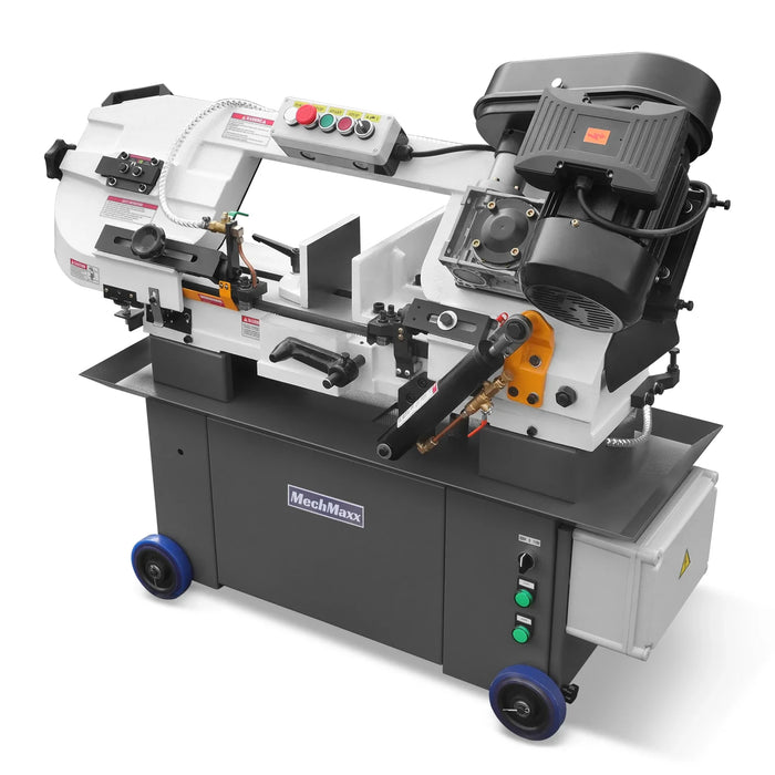 7" x 12" Metal Band Saw, 1.5 HP 115V/230V Dual Voltage 4-Speed Horizon — detail view