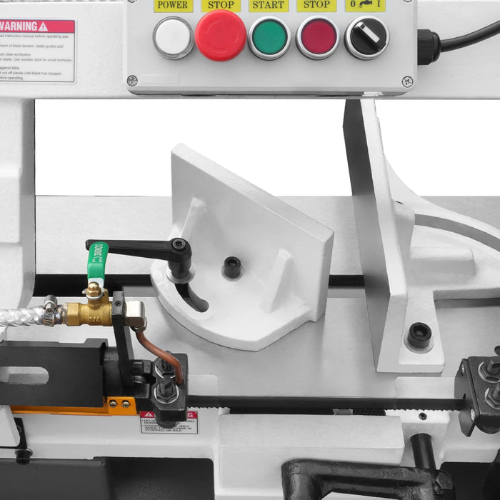 7" x 12" Metal Band Saw, 1.5 HP 115V/230V Dual Voltage 4-Speed Horizon — view 12