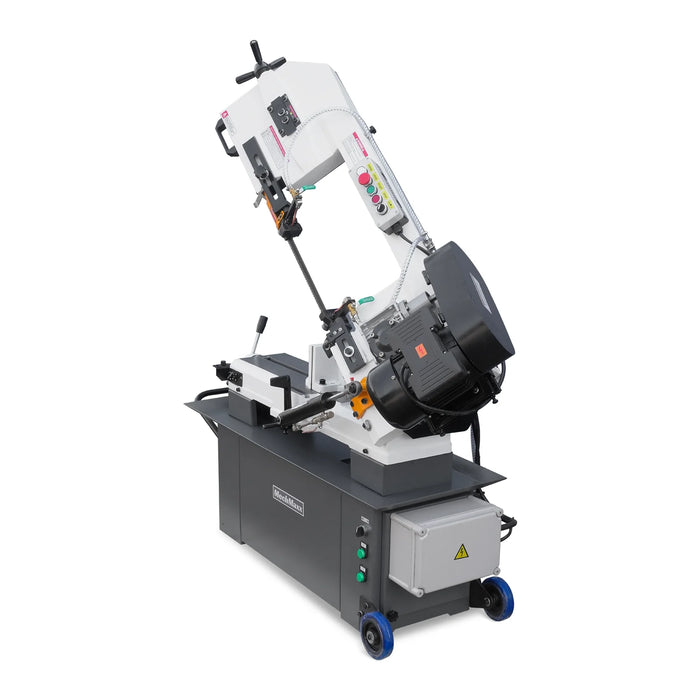 9 Inch Horizontal Metal Cutting Band Saw BS-912B, 4-Speed Adjustable, 1 PH 115V/230V Dual Voltage Pre-Wired 115V, Hydraulic Feed, Coolant System, 0-45° Miter Cutting, Portable Metal Band Saw for Steel, Stainless Steel, Aluminum, Metal Fabrication