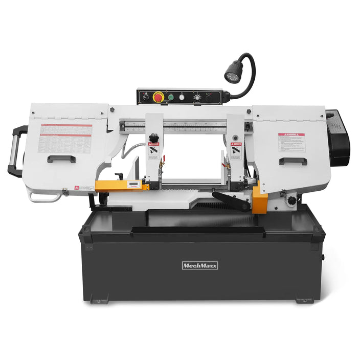 Metal Cutting Band Saw, 10" Round / 18"x5" Rectangular Capacity, 2HP 1 — angle view