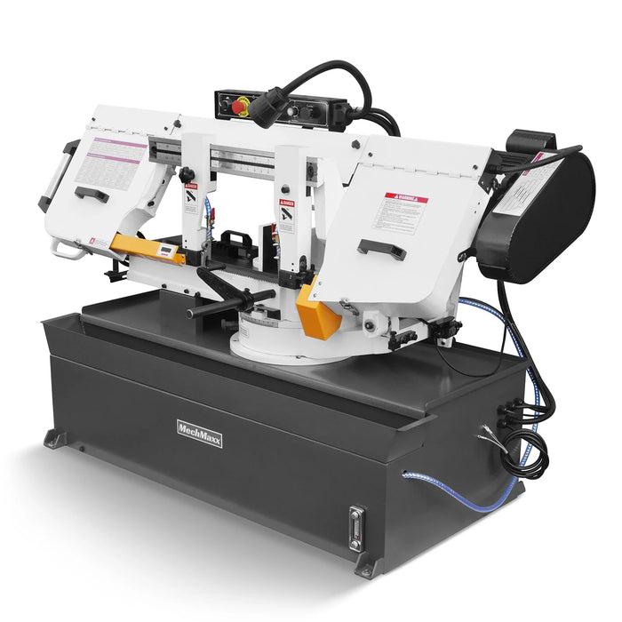 MechMaxx Metal Cutting Band Saw 10 Inch Horizontal Bandsaw 2HP 220V 60 — lifestyle view