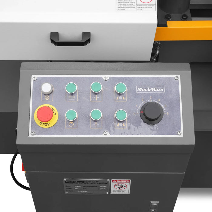 11" Double Column Horizontal Metal Cutting Band Saw, 3-Speed, Hydrauli — view 11