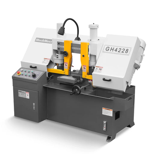 11" Double Column Horizontal Metal Cutting Band Saw, 3-Speed, Hydrauli