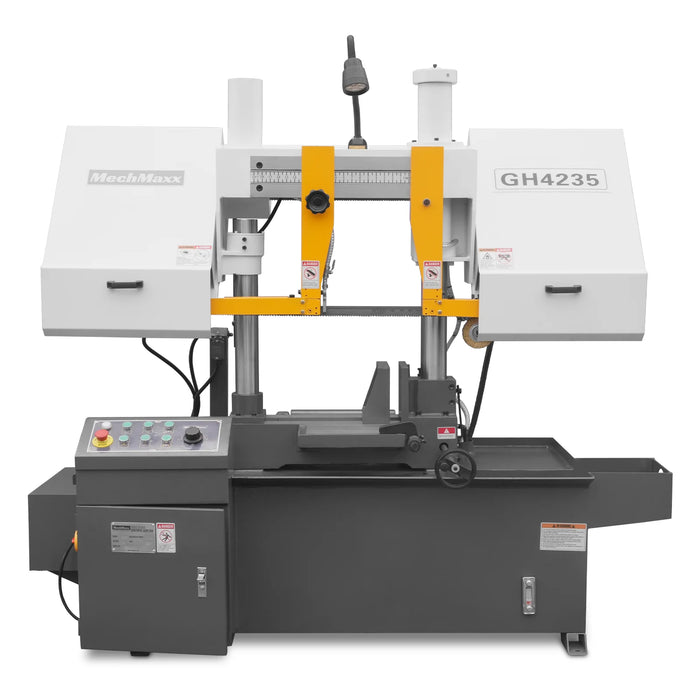 13" Double Column Horizontal Metal Cutting Band Saw — angle view
