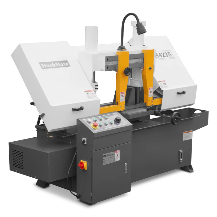 13" Double Column Horizontal Metal Cutting Band Saw — detail view