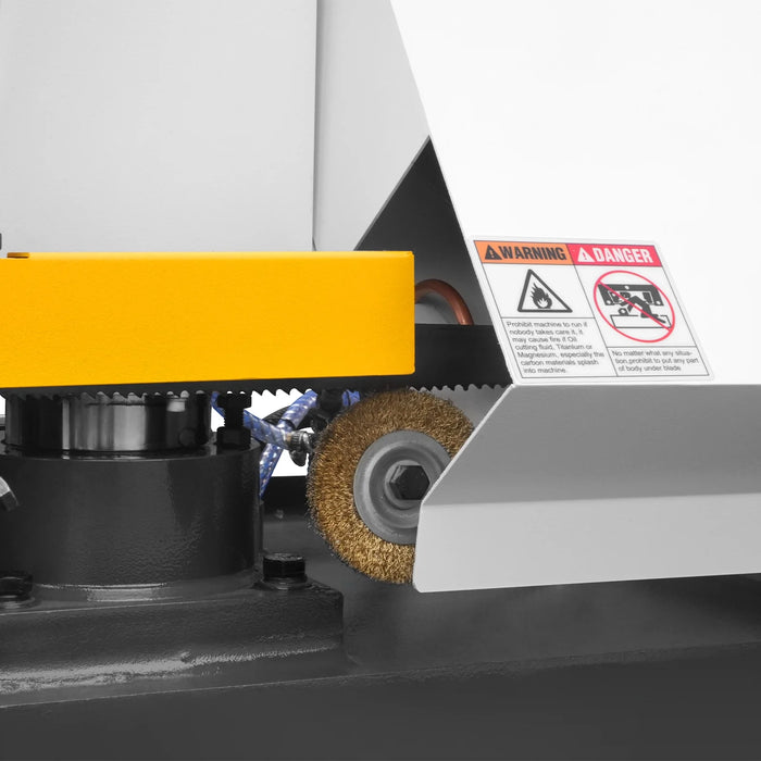 15.7" Industrial Horizontal Metal Cutting Band Saw, Hydraulic Feed, 3. — view 18