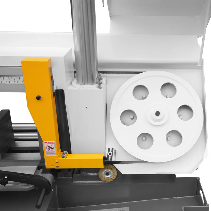 15.7" Industrial Horizontal Metal Cutting Band Saw, Hydraulic Feed, 3. — view 8