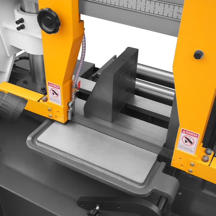 15.7" Industrial Horizontal Metal Cutting Band Saw, Hydraulic Feed, 3. — view 16