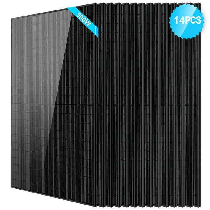 Green Vista Living Sungold Power 500W Mono Black PERC Solar Panel - View 12