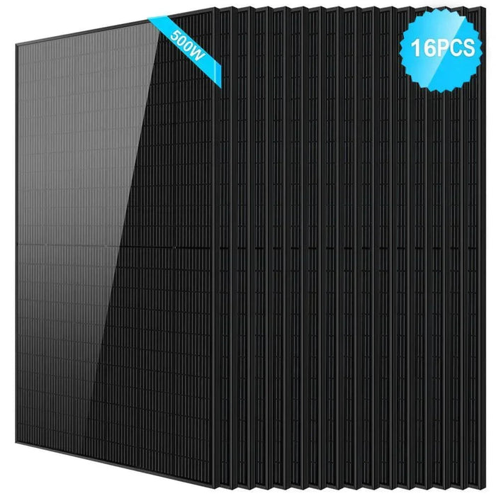 Green Vista Living Sungold Power 500W Mono Black PERC Solar Panel - View 13