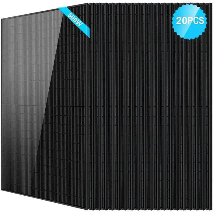 Green Vista Living Sungold Power 500W Mono Black PERC Solar Panel - View 16