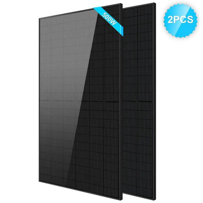 Green Vista Living Sungold Power 500W Mono Black PERC Solar Panel - Features