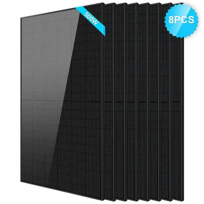 Green Vista Living Sungold Power 500W Mono Black PERC Solar Panel - View 10