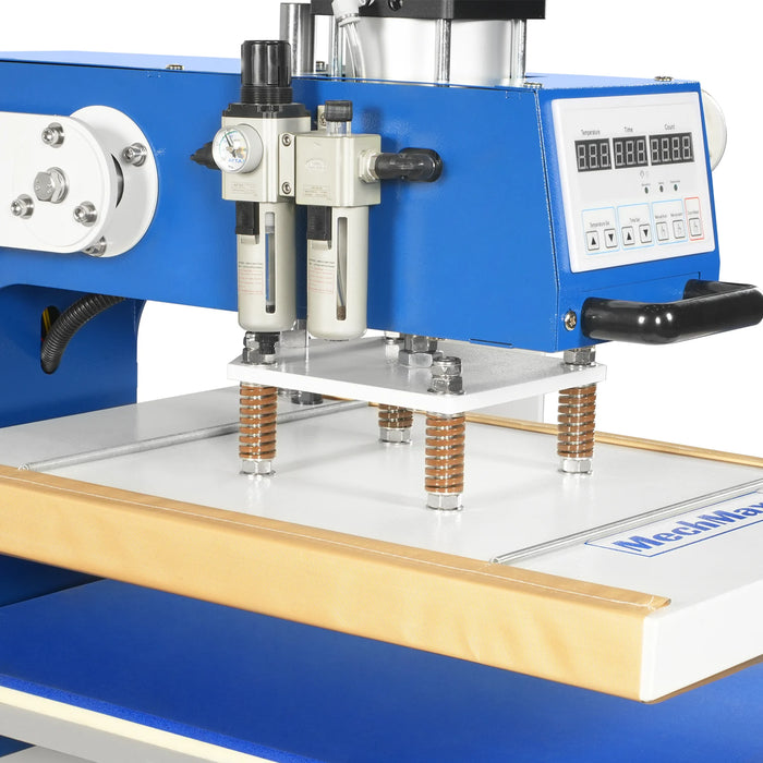 16x24 Inch Commercial Pneumatic Dual Platen Heat Press - Auto Lift Dig — view 21