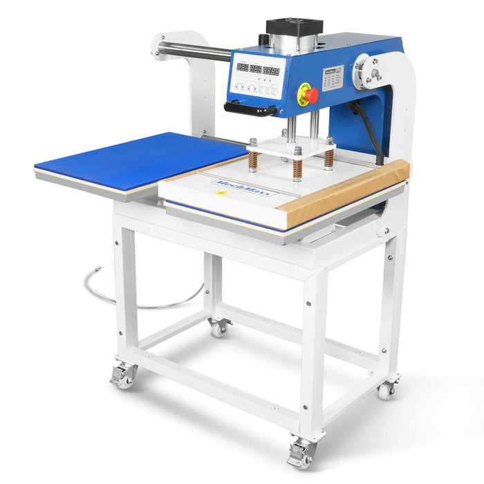 16x24 Inch Commercial Pneumatic Dual Platen Heat Press - Auto Lift Dig — view 16