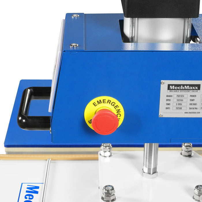 16x24 Inch Commercial Pneumatic Dual Platen Heat Press - Auto Lift Dig — view 23