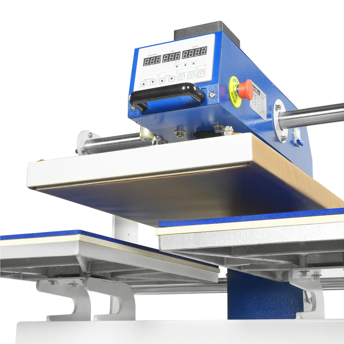 16x24 Inch Commercial Pneumatic Dual Platen Heat Press - Auto Lift Dig — view 25