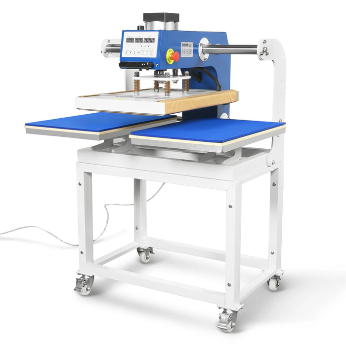 16x24 Inch Commercial Pneumatic Dual Platen Heat Press - Auto Lift Dig — view 11