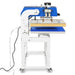 16x24 Inch Commercial Pneumatic Dual Platen Heat Press - Auto Lift Dig — view 17
