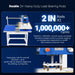 16x24 Inch Commercial Pneumatic Dual Platen Heat Press - Auto Lift Dig — dimensions diagram