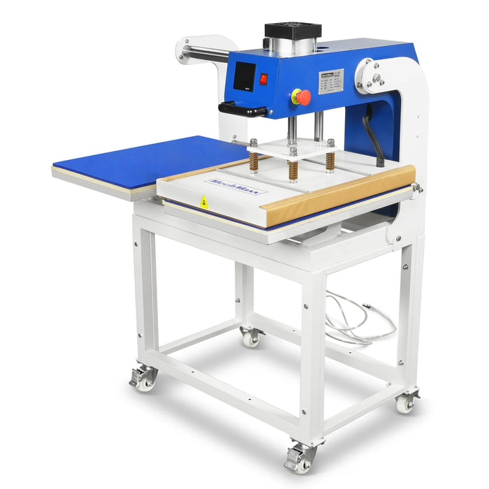 16x24 Inch Commercial Pneumatic Dual Platen Heat Press - Auto Lift Dig