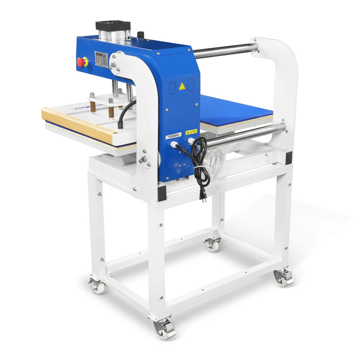 16x24 Inch Commercial Pneumatic Dual Platen Heat Press - Auto Lift Dig — view 15