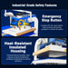 16x24 Inch Commercial Pneumatic Dual Platen Heat Press - Infrared Posi — view 11