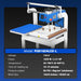 16x24 Inch Commercial Pneumatic Dual Platen Heat Press - Infrared Posi — detail view